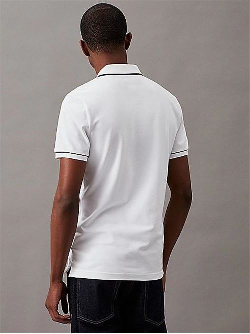 TIPPING SLIM POLO CALVIN KLEIN JEANS | J30J315603/YAF